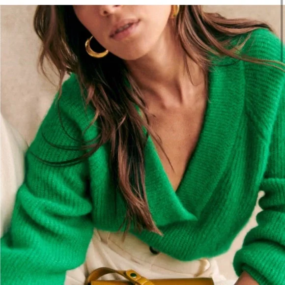 NWT Sezane Cody Jumper - Picture 3 of 11